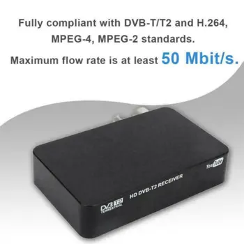 Full HD 1080P Mini Digital Video Smart K2 STB MPEG4 DVB-T2 Приемник TV Box+Дистанционно Управление Телеприставка