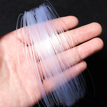 0.3-1mm Fish Line Тел Clear Non-Stretch Cords String Beading Cord Thread For Jewelry Making Supply Тел Cord For Wholesale Bead