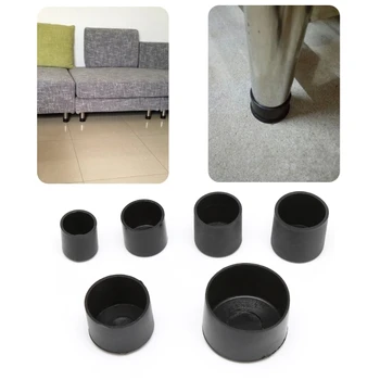 4x PE Стол Съвет Против Надраскване Мебели Крака Крака на Пода Протектор