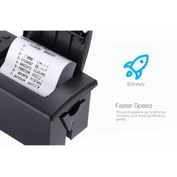 Миниый 58Mm Вградени Принтер Rs232 за Получаване на Топлинна Поддържа Печат Гледна Печат Esc/Pos Термальное