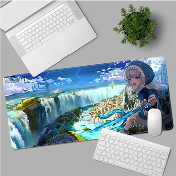 MaiYaCa аниме Hololive Usada Pekora gawr gura Large sizes Mouse pad mat Size for L XL game Customized mouse pad for CS GO PUBG