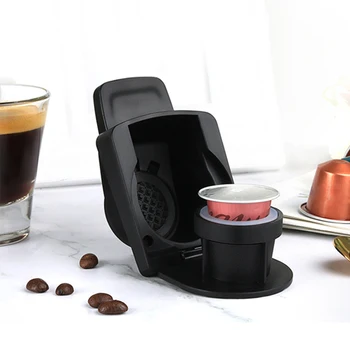 Капсули Адаптер За Nespresso Кафе Capsule Conversion Adapter For Dolce Gusto&Nespresso С Дозирующим Пръстен Кафе Crema Maker