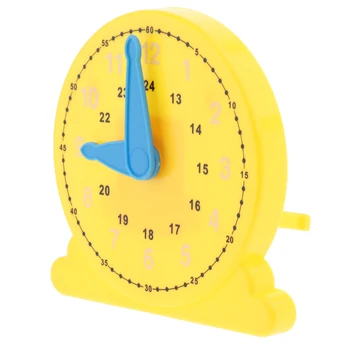 Children Teaching Clock Educational Learning Time & Number Пъзели - Детски, Училищни Класни Аксесоари За Учители
