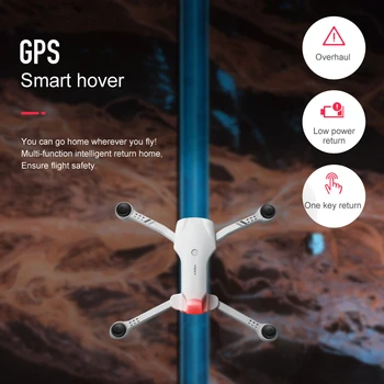 Нов GPS Дрон С 6K 5G WiFi Live Video FPV Quadcopter Полет 25 Минути Rc Разстояние 2 км Професионален Дрон HD Двойна Камера Дрон