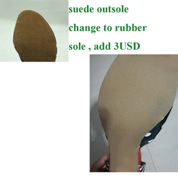 латинска обувки замшевая подметка може да бъде заменен за каучук ходилото , линк към гумена ходилото