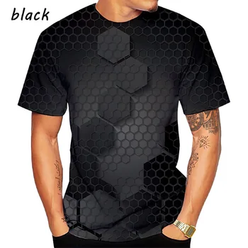Безплатна Доставка 2021 Лято 3D Камуфлаж Печат Мъжка тениска Плюс Размер 5XL Свободни Ежедневни Ризи С къс Ръкав Тениски Мъжки дрехи