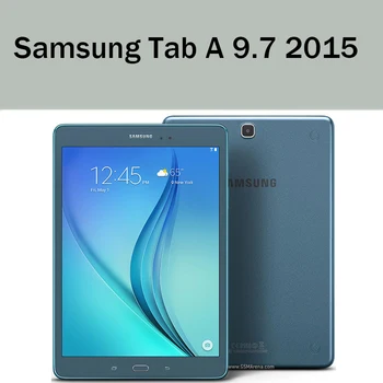 За Samsung Galaxy Tab A 9.7 SM-T555 T550 P550 P555 Tablet Cover ПУ кожен калъф Flip Щанд на Кутията Auto Sleep Буден Cover