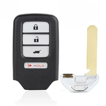 Keyecu FCC ID:KR5V2X Smart Remote Car Key Fob 4 Бутона 433 Mhz ID47 Чип за Honda Civic и CR-V 