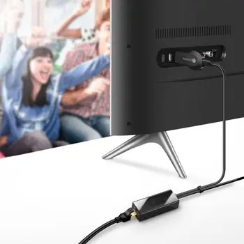Нов За Chromecast Ethernet Адаптер USB 2.0, RJ-45 За Google За Chromecast 2 1 Ultra Audio TV Stick Micro USB Мрежова карта