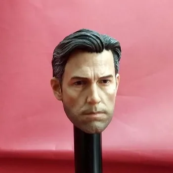 1/6 Мащаб Ben Head Извайвам Ben Affleck Head Carving Model for 12in Action Figure Toy Collection