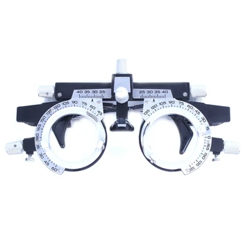 Оптична Пробна Леща Рамка На Очите Оптометрия На Очен Лекар