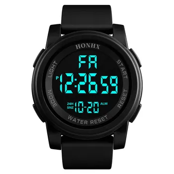 2021 50м Waterproof Мъжки Led Watch Multifunction Sport Women Outdoor Electronic Watch Reloj Mujer Digital Smart Watch For Men