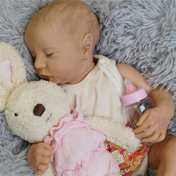 ADFO 20 Инча Levi Bebe Reborn Baby Doll Реалистичен Мек Пълен Винил Тялото на Живо LoL Новородено Подарък Кукли За Деца Момичета