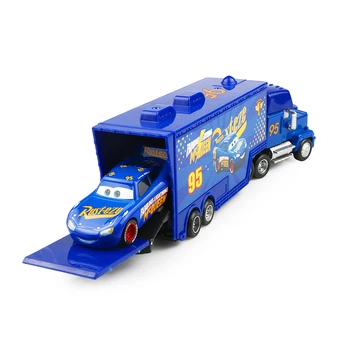 Disney Pixar Cars 2 3 Toys Lightning Mcqueen Jackson Буря Мак Uncle Truck Diecast Alloy Model Car Gifts Toys For Children ' s