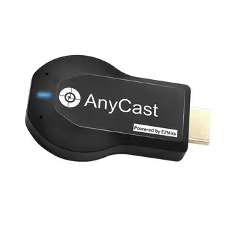 Най-новият 1080P Anycast M2 Plus, Отразявайки Няколко TV Stick duo Adapter Android Mini HDMI-съвместим WiFi Dongle Any Cast