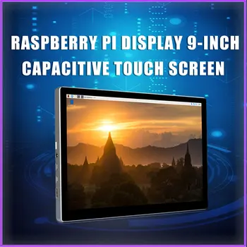 Raspberry Pi 9 инча капацитивен сензорен екран IPS напълно ламинирано закалено стъкло панел 2K HD за Raspberry Pi 4B/3Б/zero W