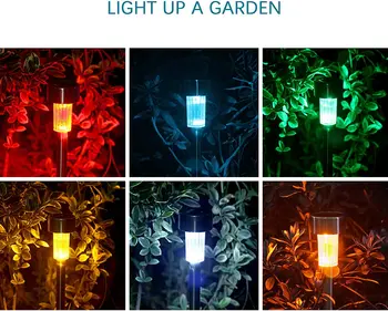 20PACK Solar Pathway Light Outdoor Solar Garden Lamp Stainless Steel Landscape Lawn Light For Pathway Patio Yard Lawn Decoration
