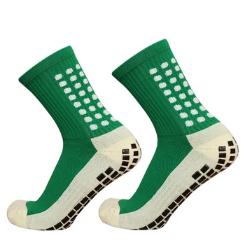 Нови Футболни Чорапи Мъжки и дамски Спортни Чорапи Нескользящее Силикон на Дъното Футбол Баскетбол Сцепление Чорапи