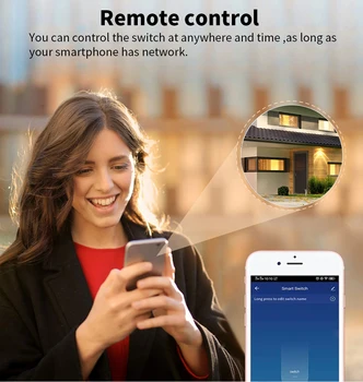 WGHINE Smart Home Automation Switch Sasha App Таймер Ключа за лампата Работа с Google Home Алекса