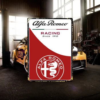 Alfa Romeo Racing От 1910 Г. Лидице Знак