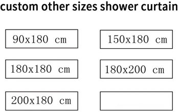 Матросская Завеса за душ Декор за Баня Декор на банята е Дълъг 180*200 cm Водоустойчив полиестерен плат 3D завеса за баня