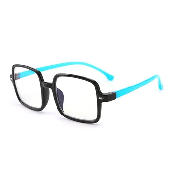 Seemfly Против Blue-Ray Glasses Fashion Kids Сладко Boy Girl Square Computer Proof Eyeglasses Clear Lens Optical TR90 Glasses Frame