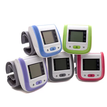 CE Digital Wrist Tensiometro Digital Blood Pressure Heart Rate Health Monitor Тонометр Автоматично Сфигмоманометр BP Маншет Метър