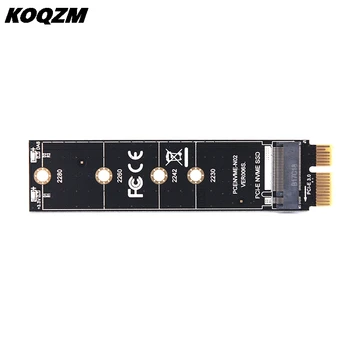 PCIE To M2 Adapter NVMe SSD M2 PCIE X1 Raiser PCI-E PCI Express M Key Connector Поддържа 2230 2242 2260 2280 М 2 SSD Full Speed