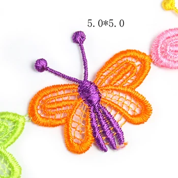 Направи си САМ екология В Детската Градина Ръчни Материали Цвят на Пеперудата за Околната среда Дантелени Аксесоари Облекла Бельо Украса