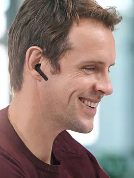Нови TWS Bluetooth Слушалки Стерео Втулки Безжични Bluetooth Слушалки Полу-втулки Слушалки За Всички Смартфони Спортни Слушалки