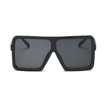 Реколта Големи Слънчеви Очила Жени Квадратен Марка Дизайнерски Слънчеви Очила На Мъже, Жени По-Голяма Рамка Цветно Покритие Огледало Ясно Oculos