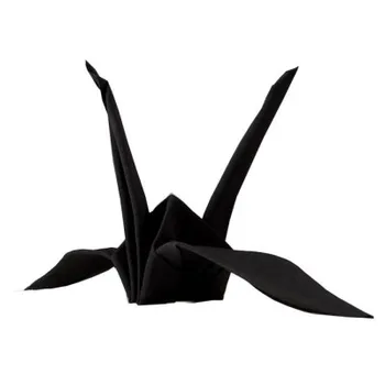 Origamagic (Black) Magic Tricks Scarve to Paper Crane Magician Stage Street Bar Illusions Gimmick Accessories Props Comedy Магия