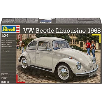 1/24 Revell Събрана Модел На автомобил Volkswagen Beetle 1968 Пластмасов сглобяване на модел на превозното средство панел #07083