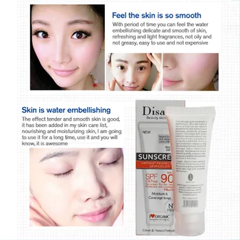 Слънцезащитен крем за Лице и тяло Избелващ Слънцезащитен Крем Sunblock Skin Protective Cream Anti-Aging Oil-control Moisturizing SPF90PA++