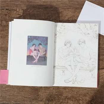 Корейската температура на сърцето за възрастни художествена живопис попълване на книга книгата любители релеф графити награда оцветяване на стреса