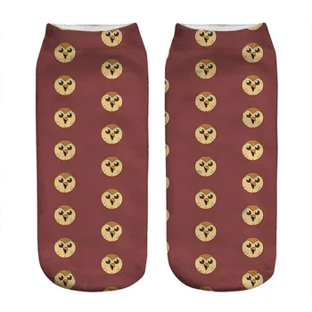 2021 Дамски чорапи kawaii Hooty owl house Printed Чорапи Woman harajuku Happy Смешни Novelty сладко момиче gift Чорапи for women