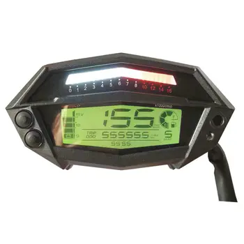 Мотоциклет тахометър час метър цифров скоростомер скоростна показател мотоциклет части за kawasaki Z1000