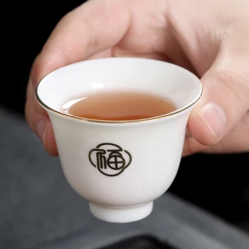 Творчески Китайски Чай Чай Чаша Керамична Чаена чаша Puer Oolong Чай Персонализирани подаръци, Домакински съдове за пиене
