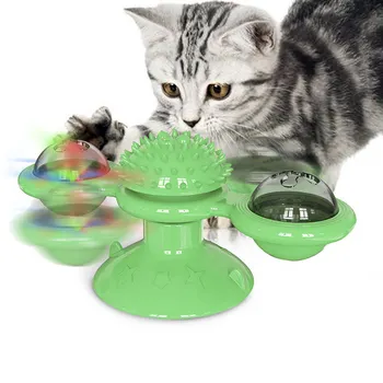 Cat toy Обръщател Teasing Interactive Пет ivan toy with Catnip Cat Scratching Гъди Пет топка toys Cat Supplies