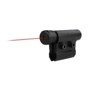 2021 НОВ Червен Лазер Red Dot Лазерен Мерник И Прицел За Пистолет, Пушка Уивър Rail Mount Еърсофт Пистолет Инструменти Аксесоари