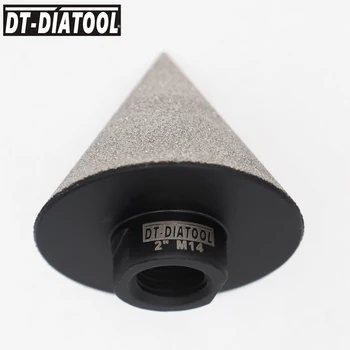DT-DIATOOL 2 бр./компл. Пальцевые Ножове Диамантени парченца за украса на Дупки Мрамор Инструмент Керамичен Диаметър на 50/82 мм 5/8-11 или Резба M14