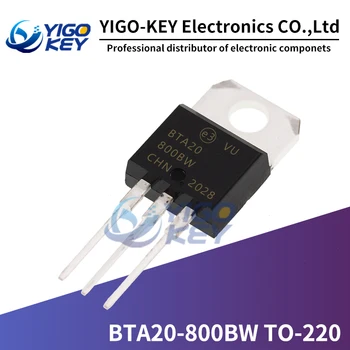 10ШТ BTA20-800B BTA20-800C BTA20-800BW BTA20-800CW TO-220 Транзистор BTA20800B BTA20800C BTA20800BW BTA20800CW TO220
