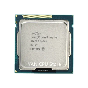 Безплатна доставка Intel Core i5-3470 i5 3470 3.2 Ghz четириядрен Процесор 6M 77W LGA 1155