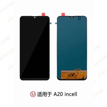 Incell quality SJ factory Display Touch Screen Digitizer За Samsung A10 A105 A105F A20 A30 A50 A70 slim repair 5 бр./ЛОТ