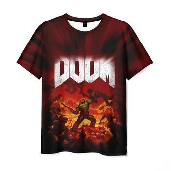Мъжки t-shirt 3D, doom 2016