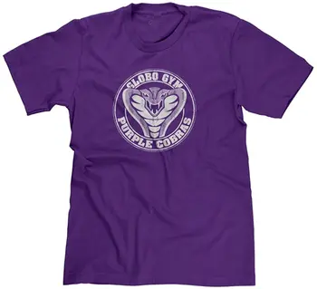 FreshRags Purple Cobras Globo Gym Parody Funny Мъжка Тениска