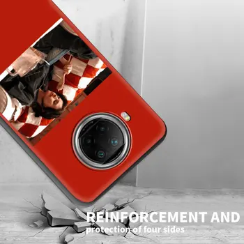 Сериал за Приятели Калъф за Xiaomi Redmi Note 9S 9 8 Pro 8T 9C 9A K40 10Pro Max 7, 7A 8A Черно Боядисани Мека Луксозен Телефон на Корпуса