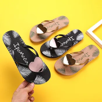 Жена Годишният Дизайн Чехли Модни Сандали Обувки 2021 Открит Нов Чорап Джапанки Жени Открит Удобен Плосък Плаж Пързалки