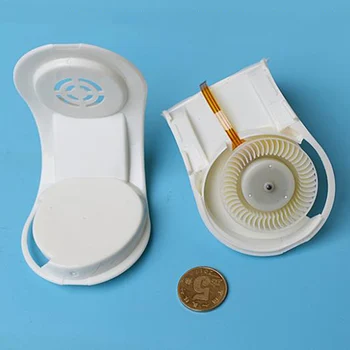 Мини-Трифазни Бесщеточный Вентилатор на Двигателя (без колела) Пластмасови малки вентилатора глиста съоръжения глиста безчетков малък (полумануфактурный продукт)
