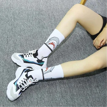 Високо Качество на Harajuku Sock Стил Чорапи за Жени, Мъже Уличен Скейтборд Памук Дълги Хип-Хоп Чорапи Смешно Meias Мъжете Calcetines